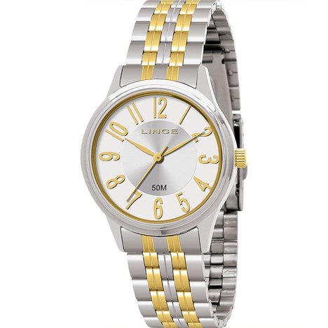 Relógio Feminino Misto Branco Lince - Lrt4199l