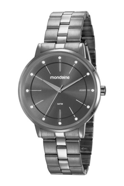 Relógio Feminino Mondaine 53749LPMVSE3 40mm Aço Grafite