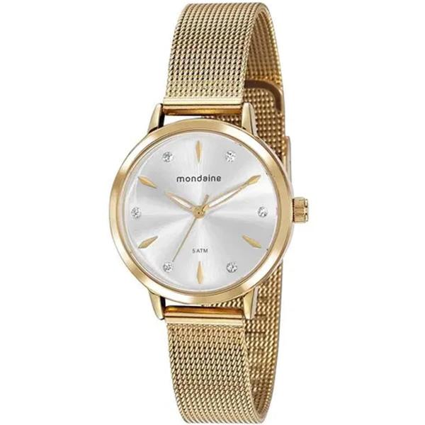 Relógio Feminino Mondaine 76733LPMVDE3 Pulseira Esteira