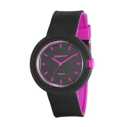 Relógio Feminino Mondaine 80585L0EVNP3 Analógico Preto/Rosa