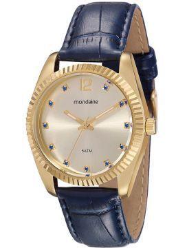 Relógio Feminino Mondaine 94985LPMVDR1 Caixa Dourada