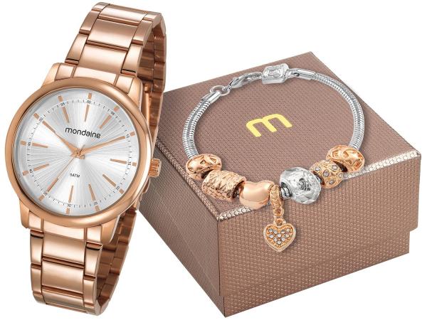 Relógio Feminino Mondaine Analógico - 53739LPMGRE2K com Pulseira