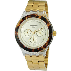 Relógio Feminino Mondaine Analógico Casual Multifunção 94147LPMEDY2