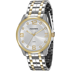 Relógio Feminino Mondaine Analógico com Calendário Fashion 94777lpmkbe2