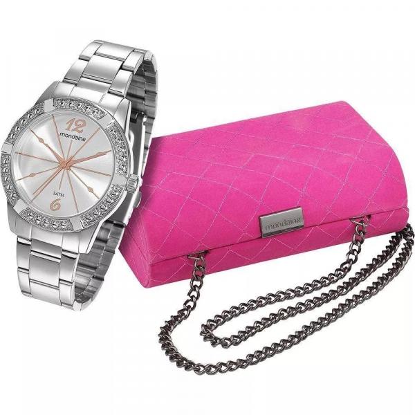 Relógio Feminino Mondaine Analógico Fashion 94747l0mgne1k1