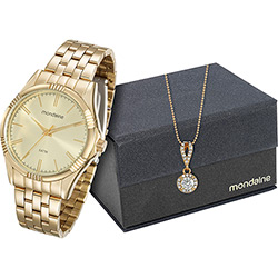 Relógio Feminino Mondaine Analógico Fashion 94928lpmkde1k1