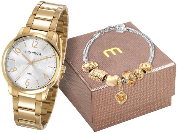 Relógio Feminino Mondaine Analógico - Resistente à Água 53738LPMGDE1K com Pulseira