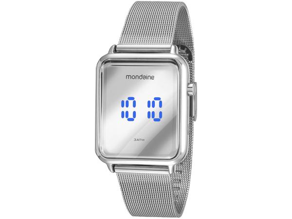 Relógio Feminino Mondaine Digital - 32171L0MVNE3 Prata