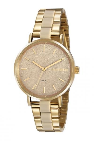 Relógio Feminino Mondaine Dourado Original 53836lpmvdf1