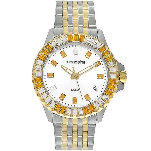 Relógio Feminino Mondaine Moda Analógico 94702Lpmvba1 Aço Misto