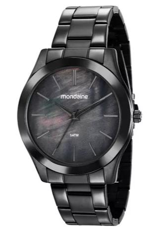 Relógio Feminino Mondaine Preto 53683LPMVSE1