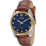 Relógio feminino mondaine pulseira de couro 94259lpmtbr7