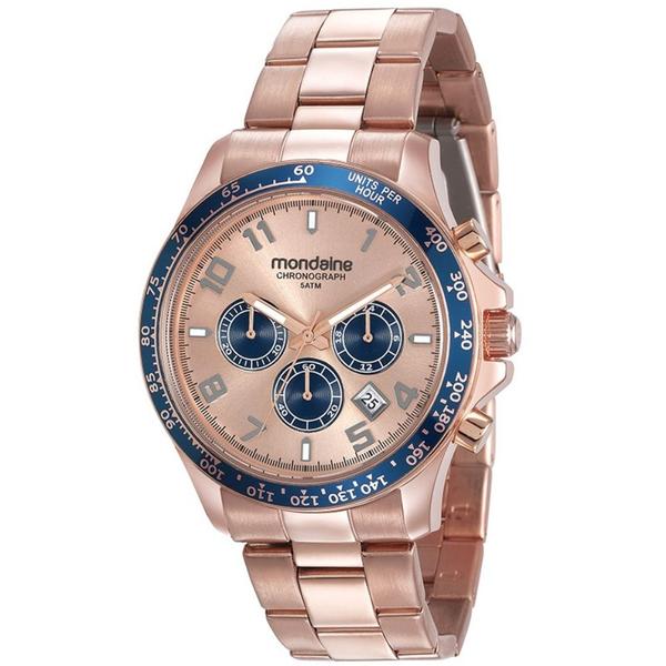 Relógio Feminino Mondaine Rose Gold Á Prova Dágua