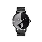 Relógio Feminino Montre Montre Femme Quartzo Pulseira Aço