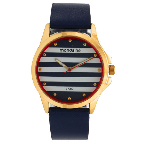 Relogio Feminino Navy Mondaine Couro 76687LPMVDH2