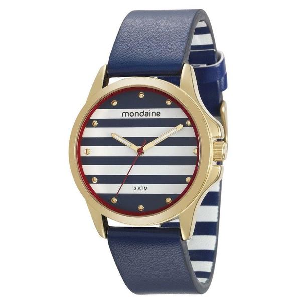 Relogio Feminino Navy Mondaine Couro 76687LPMVDH2