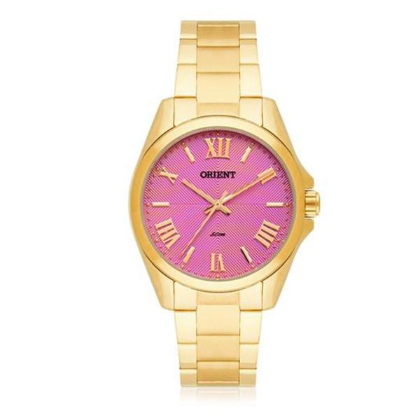 Relógio Feminino Orient Analógico FGSS0079 R3KX Fundo Rosa