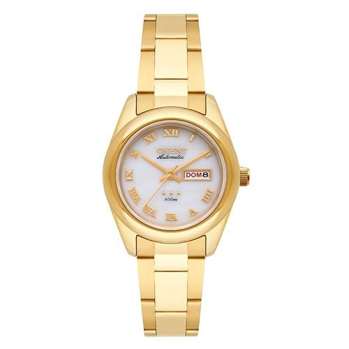 Relogio Feminino Orient Automatico Elegance Dourado 559gp009-b3kx