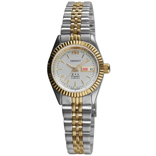 Relogio Feminino Orient Automatico Misto Dourado 559eb3x-b1sk