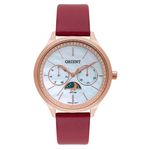 Relogio Feminino Orient Couro Rose Frscm010-b1vx