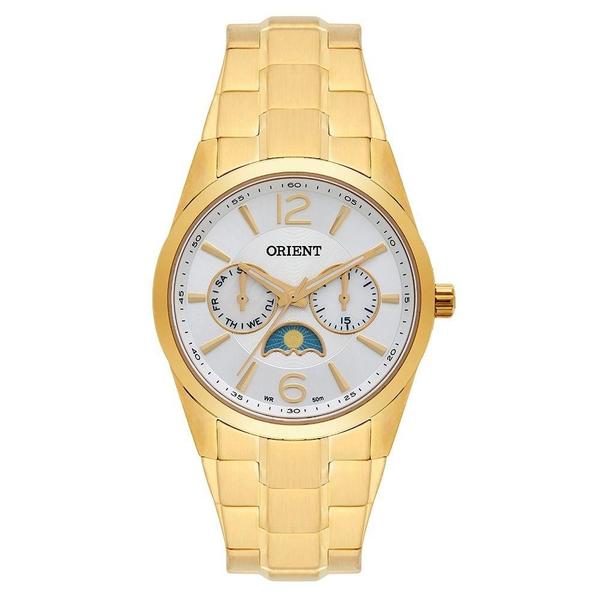 Relogio Feminino Orient Dourado Multifunção Fgssm056/S2kx