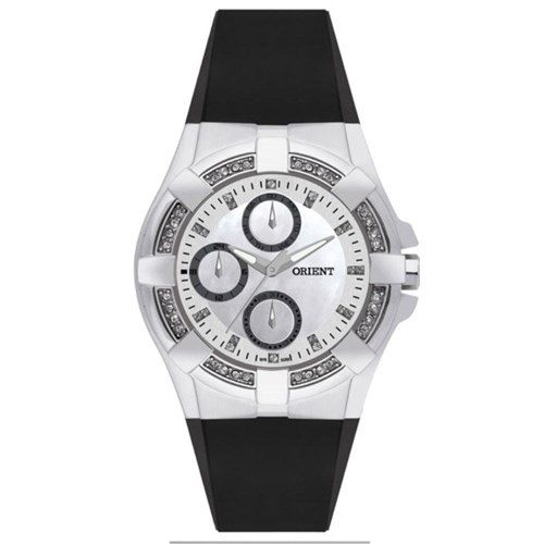 Relógio Feminino Orient Elegance Fbspm001b1px - Prata/Preto