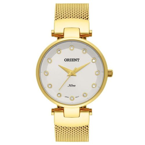 Relógio Feminino Orient FGSS0070-C1KX 32 Mm Aço Dourado