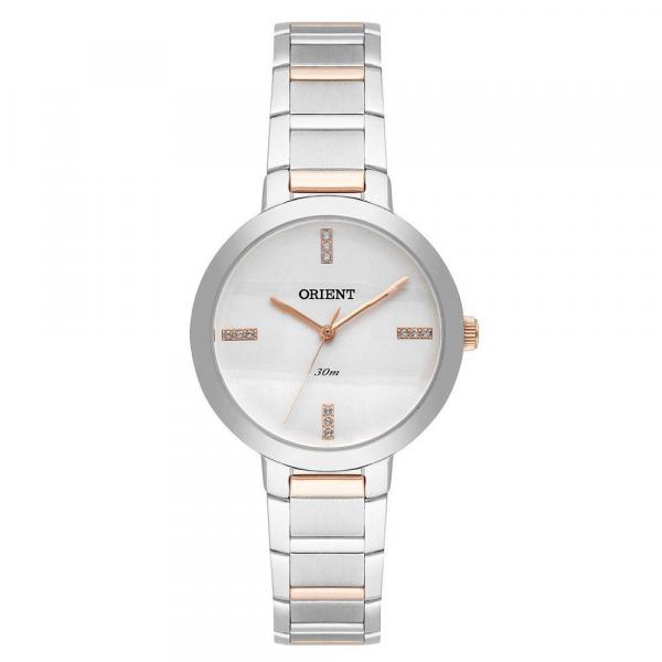 Relógio Feminino Orient Ftss0044 S1sr - Prata/Rosê