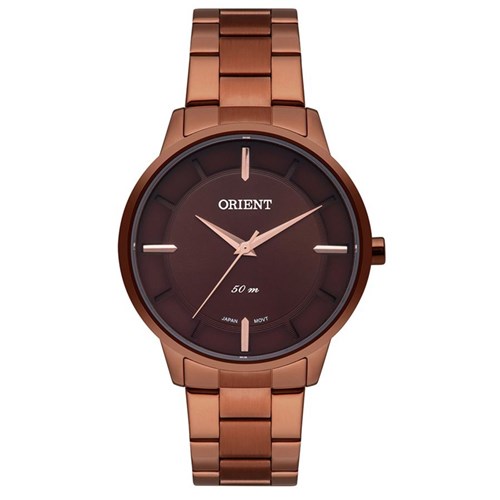 Relogio Feminino Orient Marron Fmss0004-N1mx