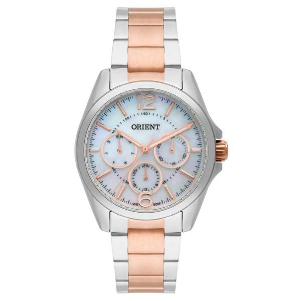 Relogio Feminino Orient Misto Rose Multi-Funçao FTSSM035-B2SR