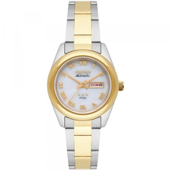 Relógio Feminino Orient Prata com Dourado Automático 3