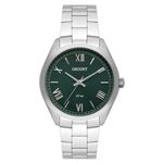 Relogio Feminino Orient Prata Fundo Verde FBSS0070 E3SX