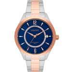 Relógio Feminino Orient Swarovski Ftss1118d2sr - Prata/rosê