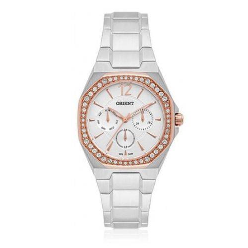 Relógio Feminino Orient Swarovski FTSSM034 S2SX Aço