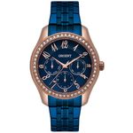 Relógio Feminino Orient Swarovski Ftssm047 D2dx Azul