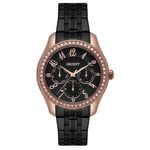 Relógio Feminino Orient Swarovski Ftssm0487 P2px Preto