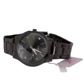 Relógio Feminino Orizom Quartz Analógico Aço Inox Preto