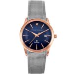 Relógio Feminino Phillip Kollin St Maarten Zw28058z Diamond Silver Rose Blue