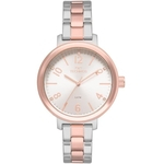 Relogio Feminino Prata e Rose Technos Fashion-Trend