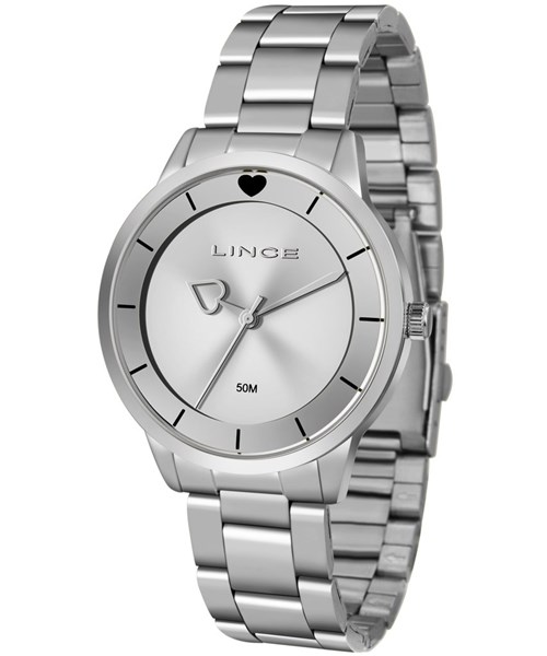 Relógio Feminino Prata Lince Lrm4572L S1Sx
