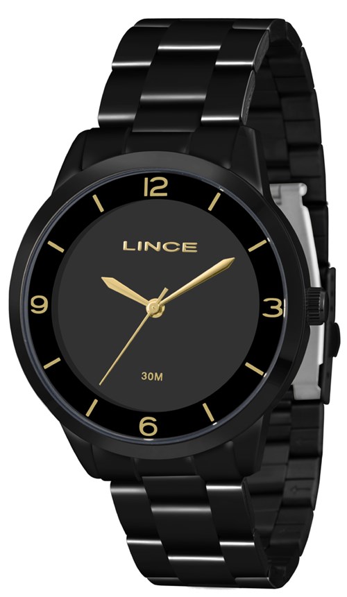 Relógio Feminino Preto Lince Lrn4322L-P2Px