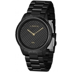 Relogio Feminino Preto Sem Numeros Lince Original+NF