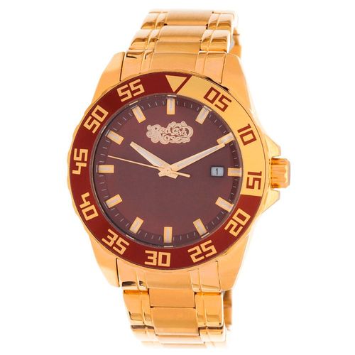 Relógio Feminino Red Nose Female Dourado com Marrom