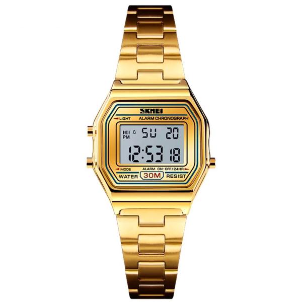 Relógio Feminino Retrô Vintage Skmei 1415 - Dourado