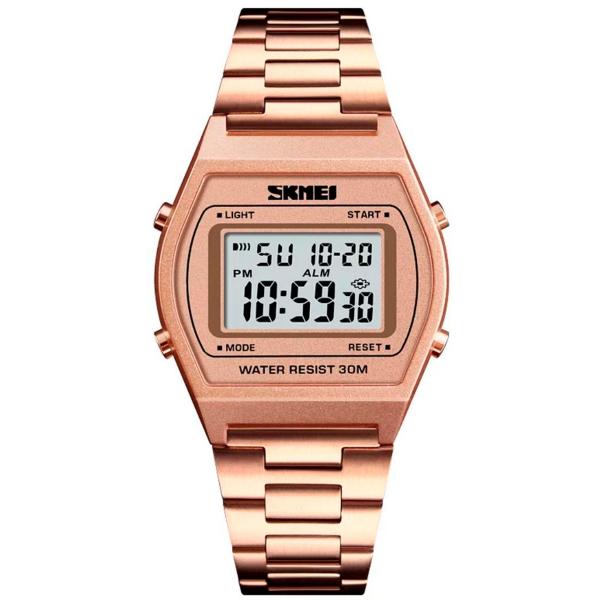 Relógio Feminino Retrô Vintage Skmei 1328 - Rosa