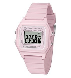 Relógio Feminino Rosa Xgames Xlppd026 Bxrx