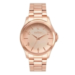 Relogio Feminino Rose Gold Condor Prova D'Água Original+Nf