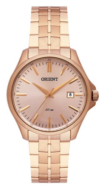 Relogio Feminino Rose Gold Orient Analogico Pequeno FRSS1034