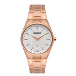 Relogio Feminino Rose Gold Orient Pedras Swarovski Frss0044