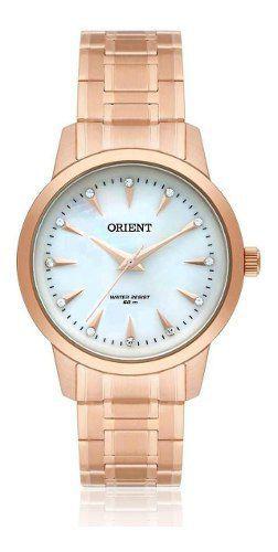 Relogio Feminino Rose Gold Orient Swarovski Frss0028 B1rx